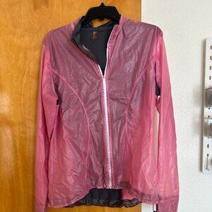Skirt Sport Pink Workout/Rain Jacket Sz L